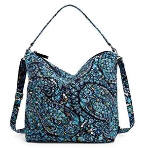 Vera Bradley Oversized Hobo Shoulder Bag In Dreamer Paisley
